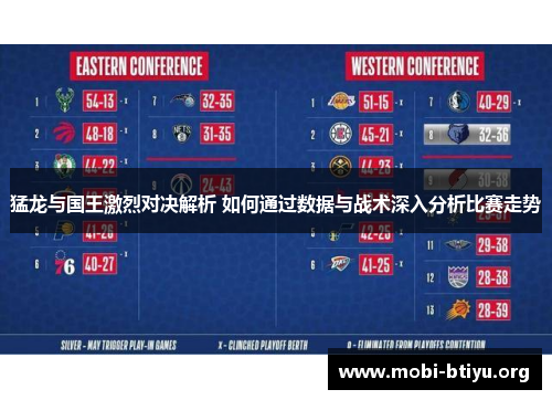 猛龙与国王激烈对决解析 如何通过数据与战术深入分析比赛走势