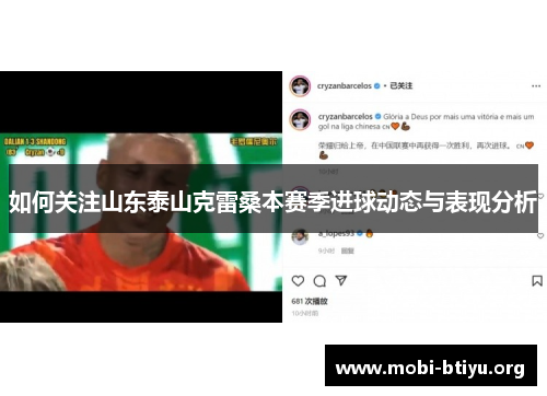 如何关注山东泰山克雷桑本赛季进球动态与表现分析
