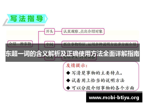 东超一词的含义解析及正确使用方法全面详解指南 东超一词的含义解析及正确使用方法全面详解指南