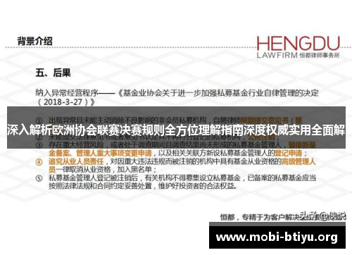 深入解析欧洲协会联赛决赛规则全方位理解指南深度权威实用全面解